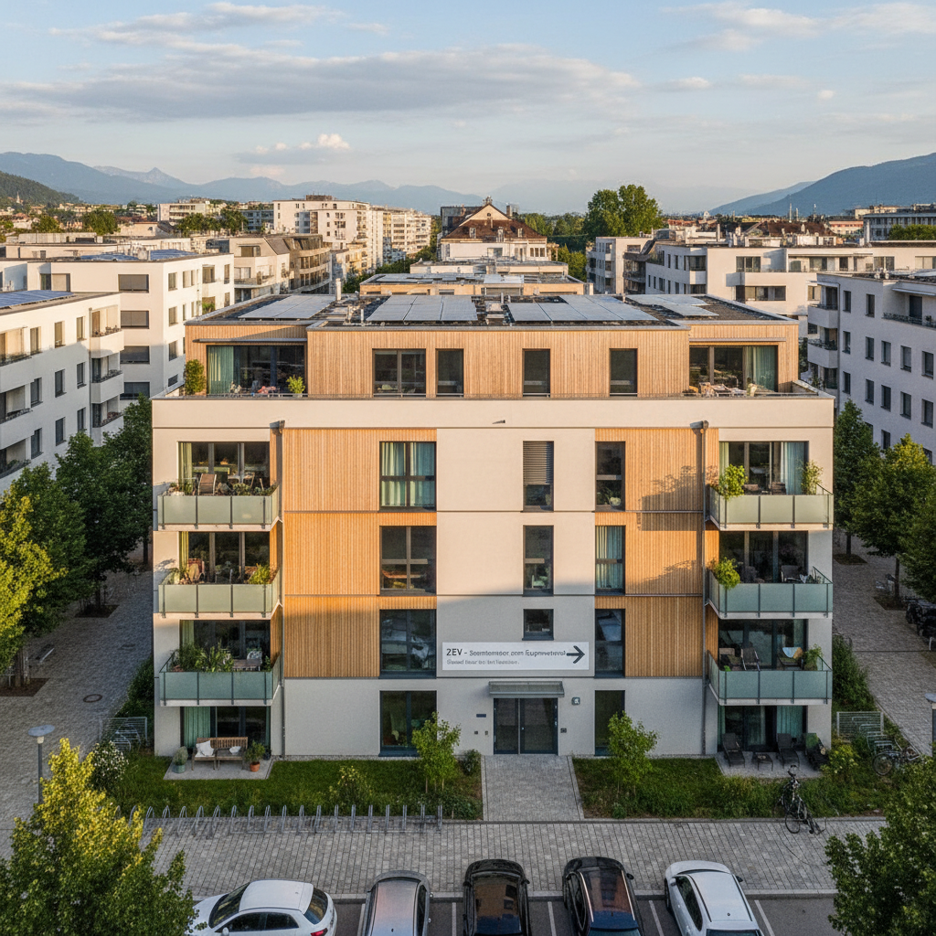 Solarpanels auf Einfamilienhaus in der Schweiz